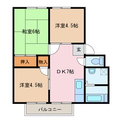 小林アーバンハイツの物件間取画像